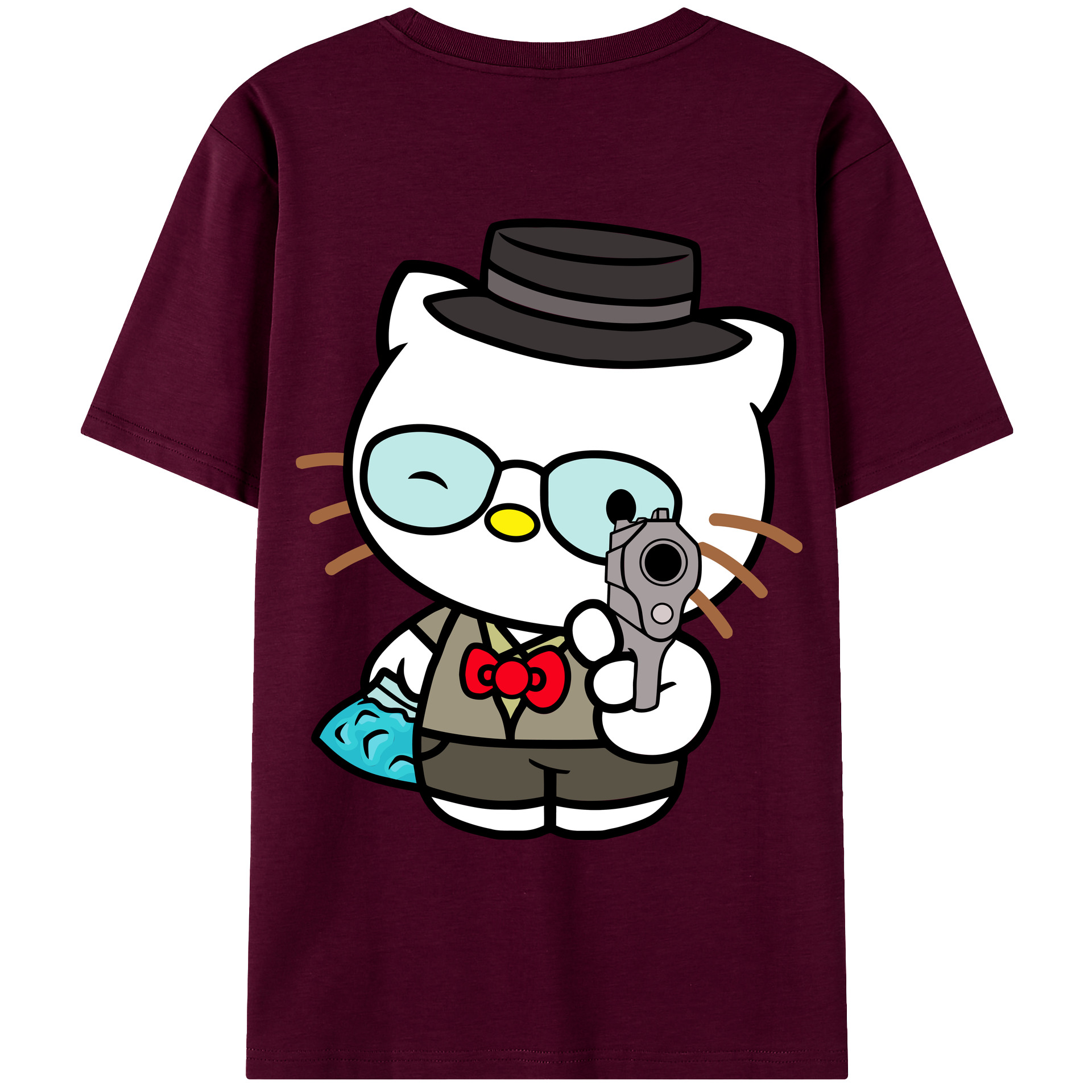 （画像用） Hello Kitty ハローキティ レディース半袖Tシャツ(バックプリント)